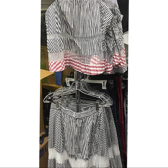 Pleated midi skirt Jupe